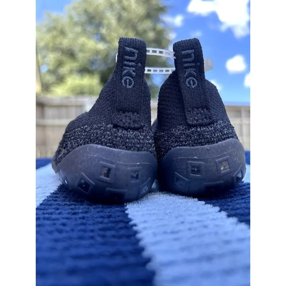 Nike Swoosh 1 (TD) FB 3244 003 Flyknit in Rare Black Color Infant Sz 6c